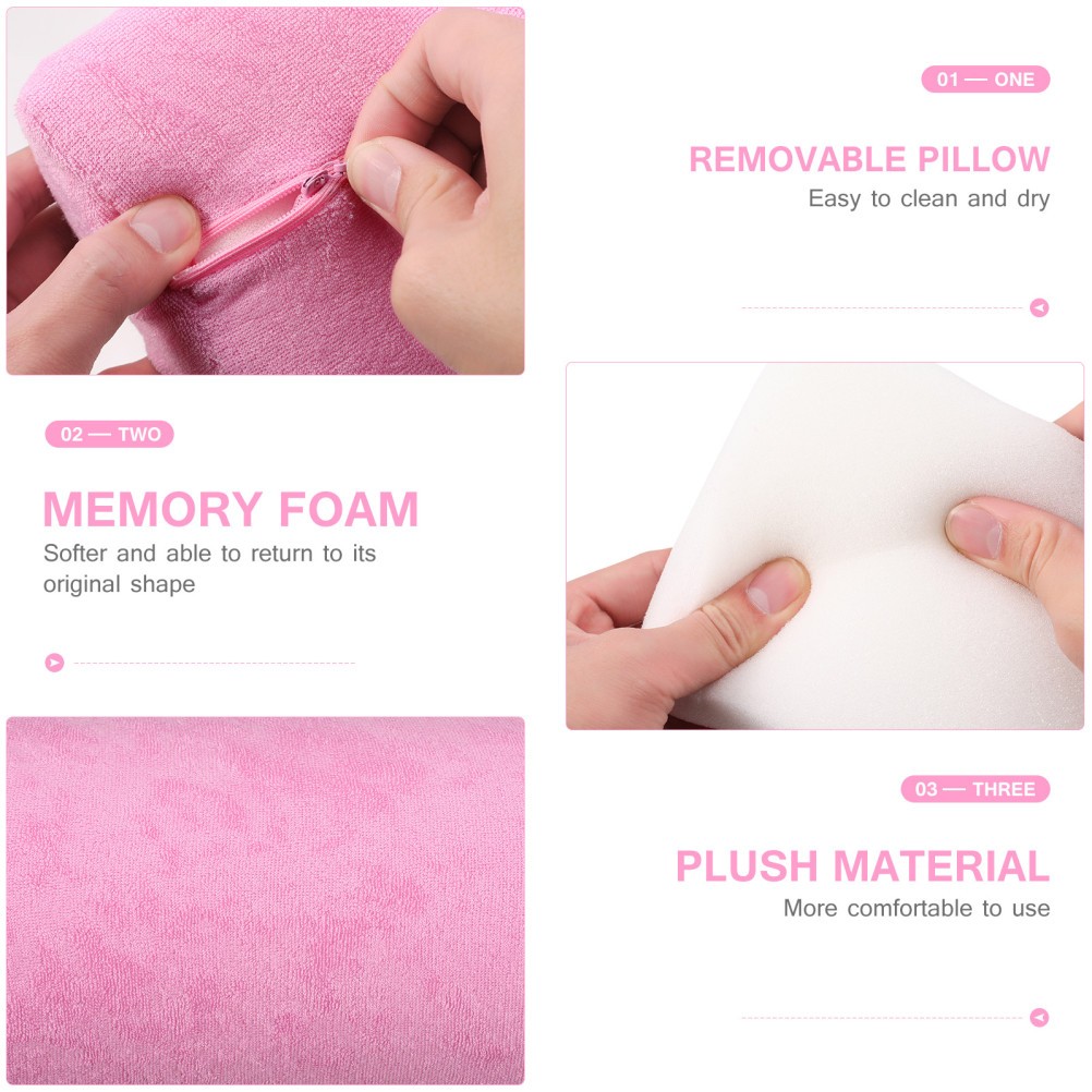 Nail Art Hand Rest Holder Detachable Nail Art Cushion Washable Manicure Pillow