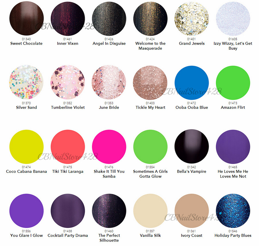 HARMONY GELISH Soak-Off – NEW BOTTLE – Choose Any Color – .5oz – Series 1