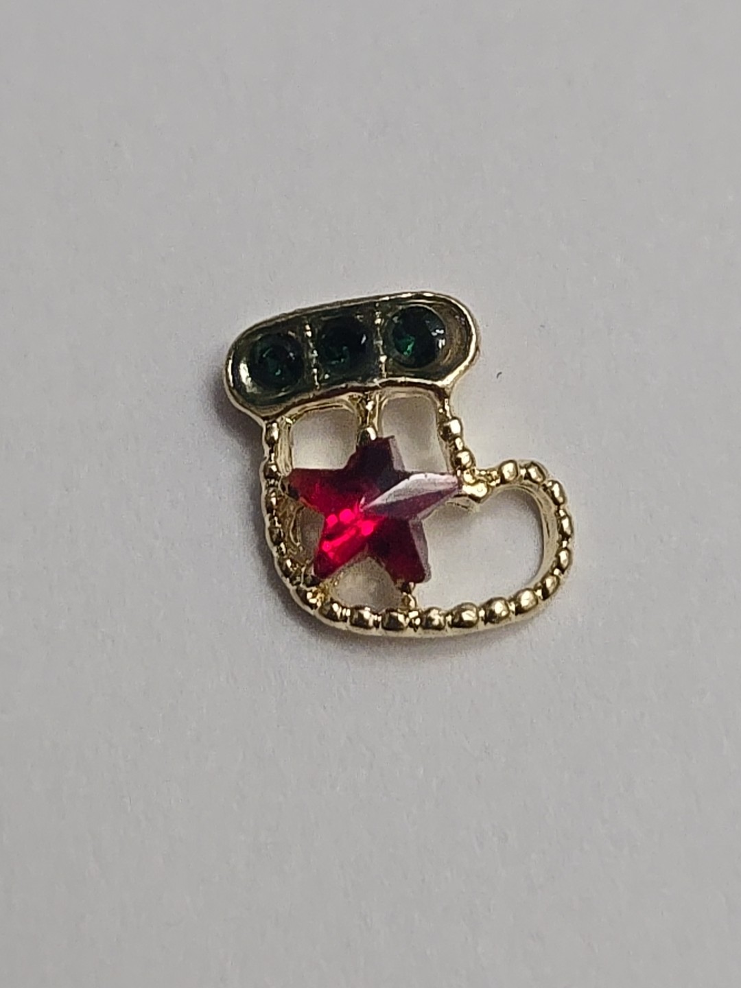 Lot Of Christmas Nail Charms 3D Rhinestones Enamel 40pcs C1