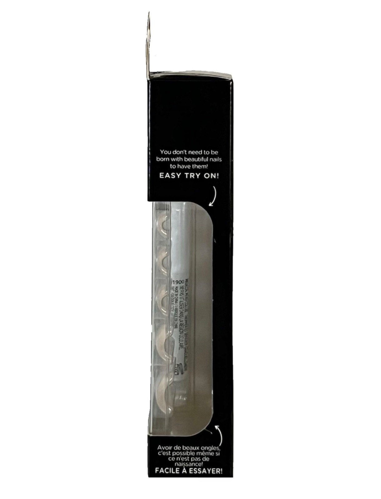 2pk Sally Hansen Salon Effects Perfect Manicure Medium Oval/Moon-ami OV161 NEW