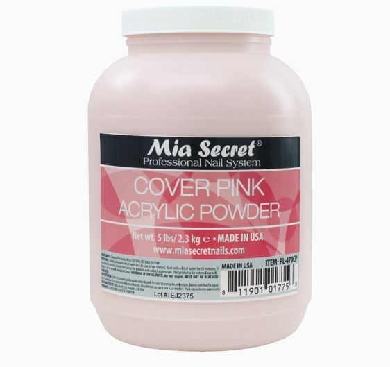 Mia Secret Cover Acrylic Nail Powder 5 lbs / 2.3kg – CHOOSE YOUR COLORS