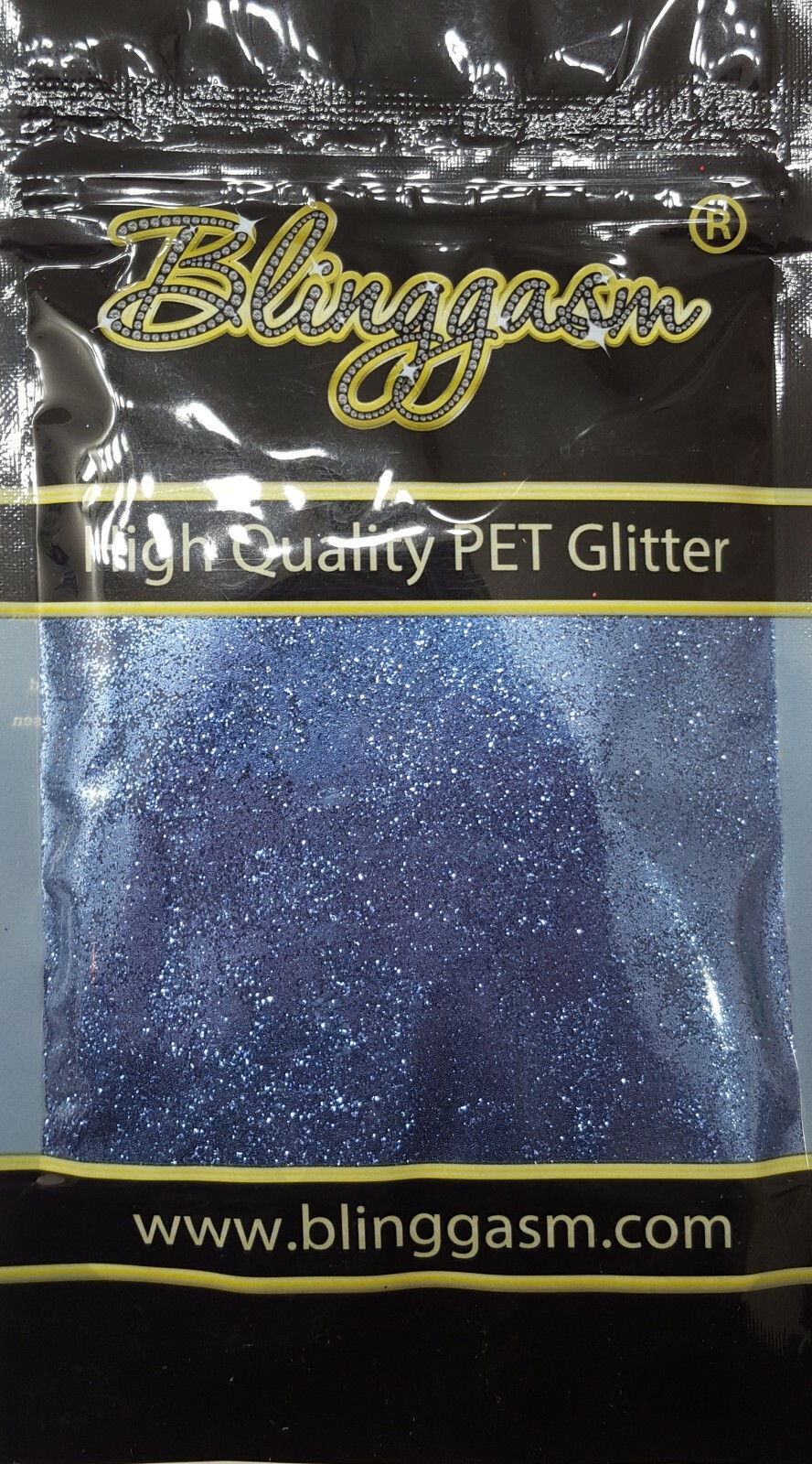 METALLIC SOLVENT RESISTANT GLITTER 3.5 OZ BY WEIGHT #44 B0709 LAKE BLUE