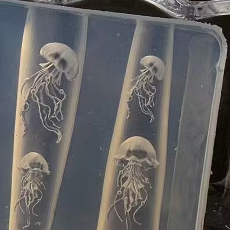 Jellyfish Shape Small Accessories Crafting Molds Present for Beauty Enthusiasts