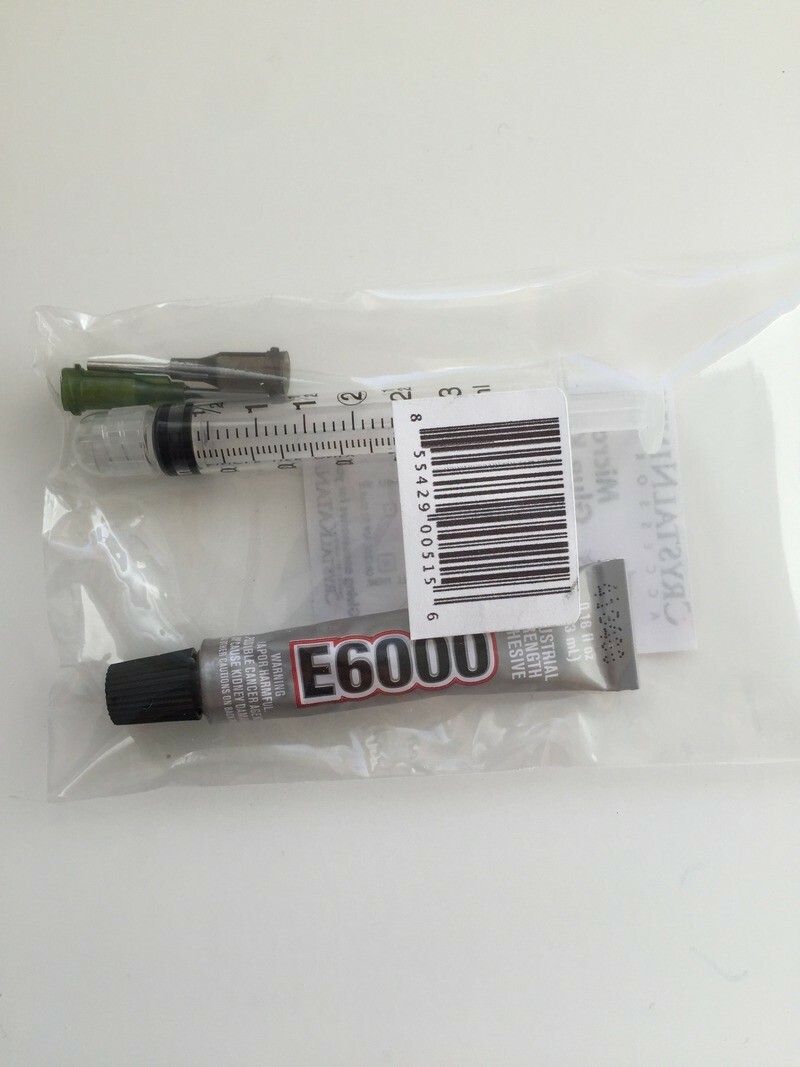 Crystal Ninja Micro Glue Kit with Tips for Jewelry Making and Crafts
