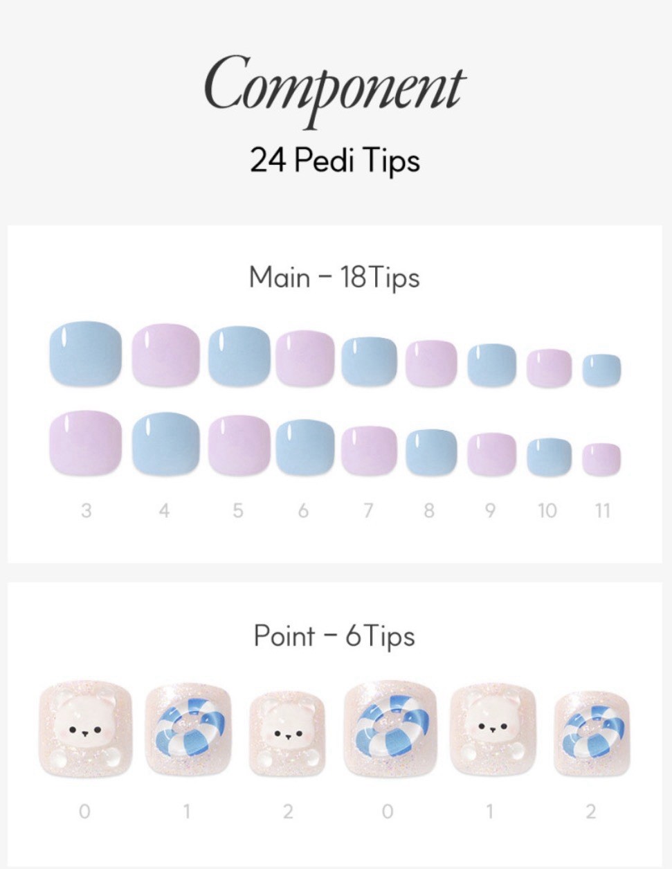 DASHING DIVA Magic Press Premium Series Pedi-Tube Bear ( 🇺🇸 US Seller)