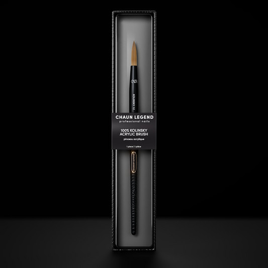 Chaun Legend Professional 100% Kolinsky Acrylic Brush [Handle #12]