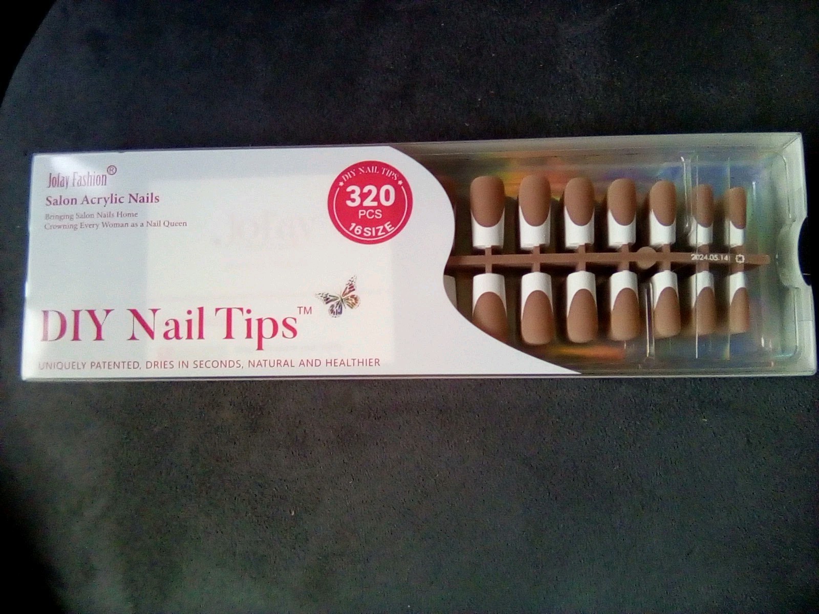 Jofay Fashion Salon Acrylic Nails 320 pcs DIY Nail Tips