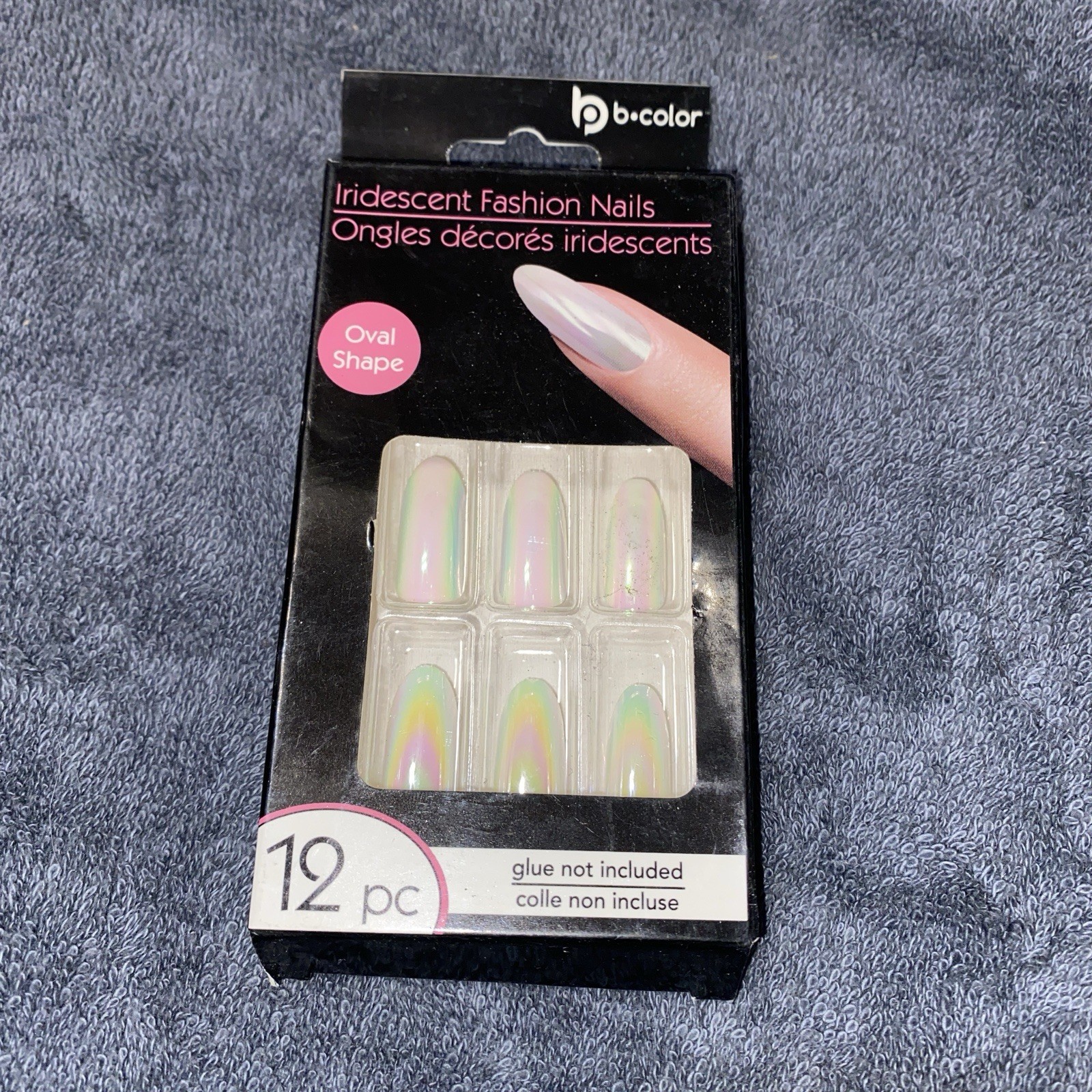 b•color Iridescent Fashion Press-On Nails