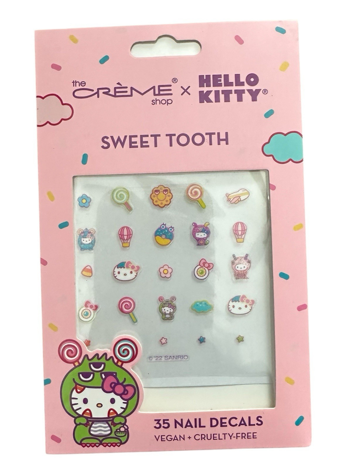 The Creme Shop x Hello Kitty Press on Nails 70 Nail Decals