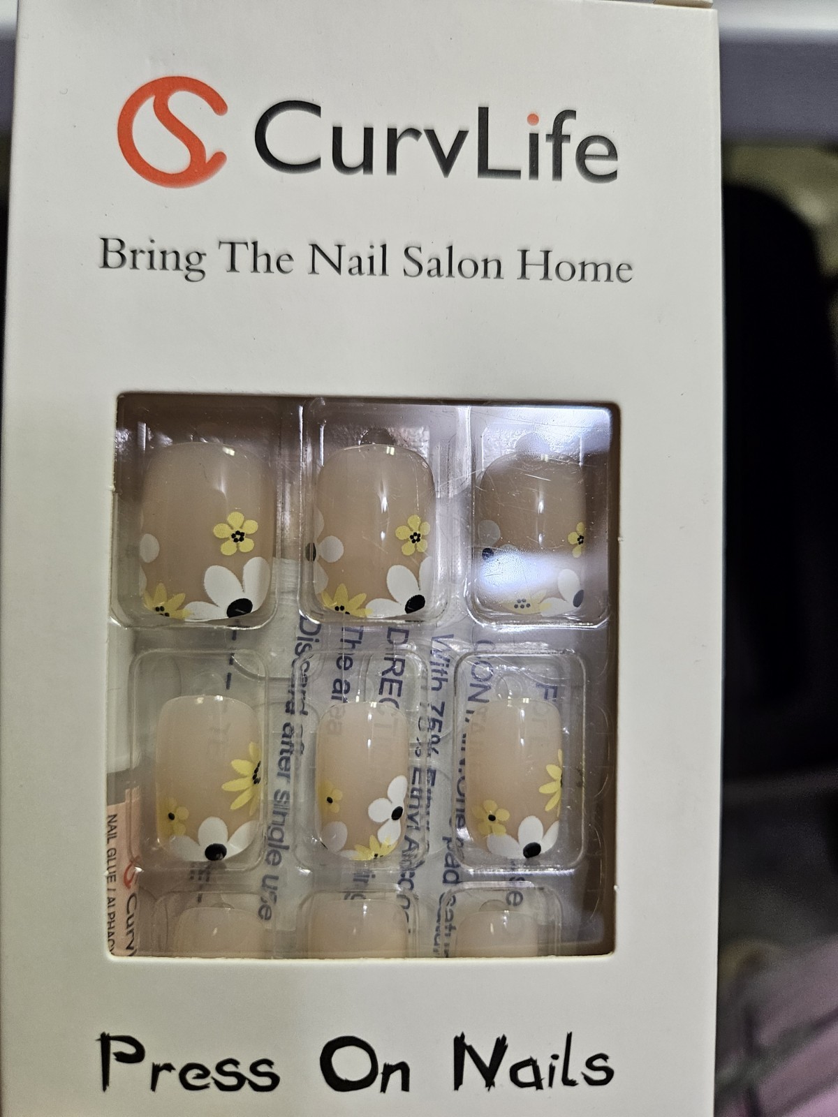 Curvlife Press on Nails Lot Of 6