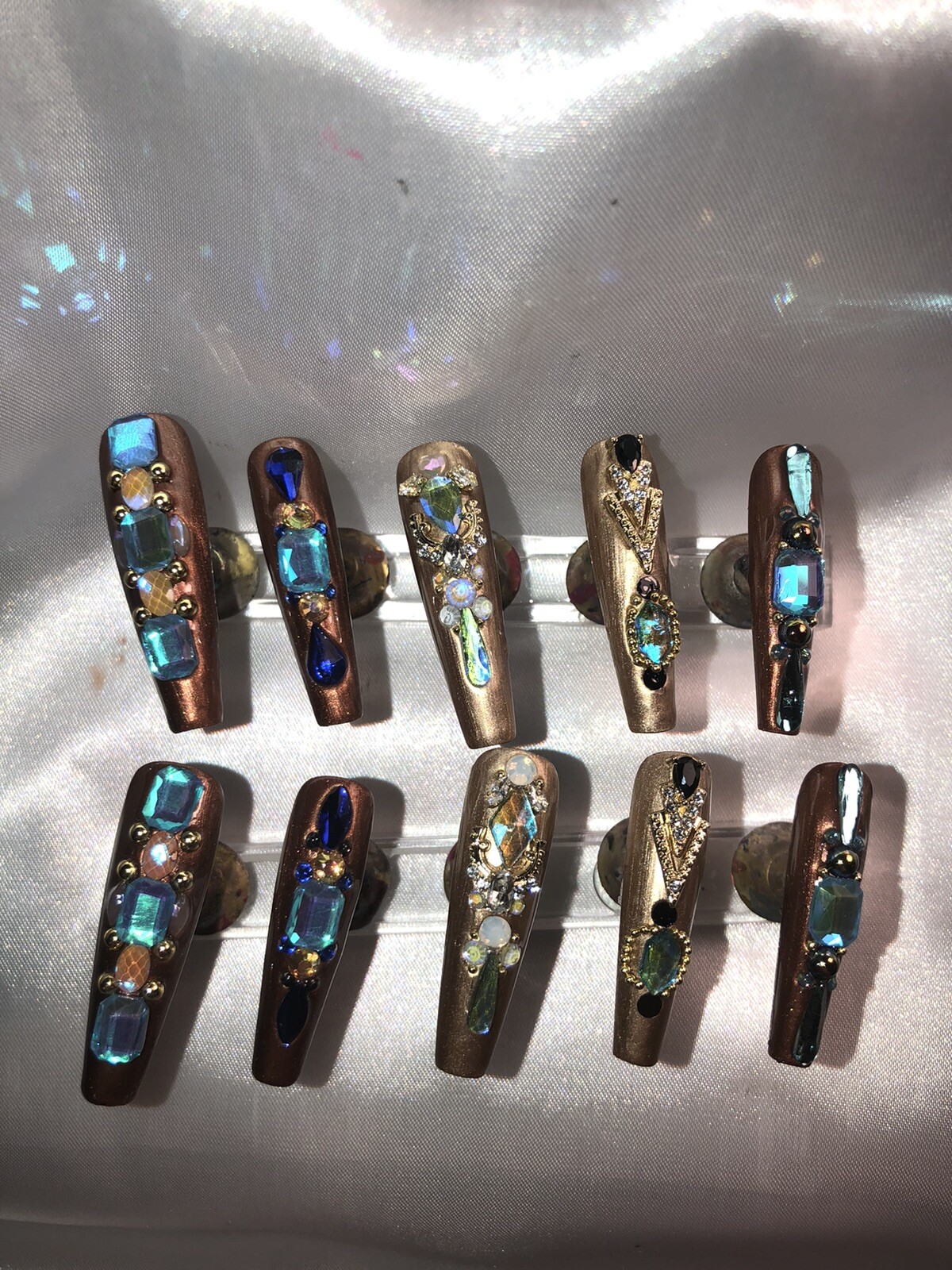 Z NAILZ! Gorgeous Set Of Handmade Press On Nails