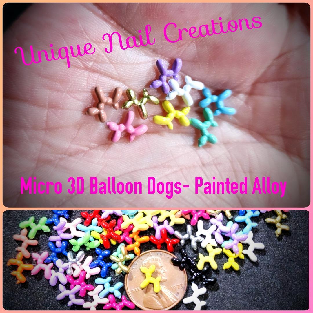 NAIL ART CHARMS JAR U CHOOSE~Nail•Acrylic•Gel•BodyArt•Festival•Craft• DIY•RESIN