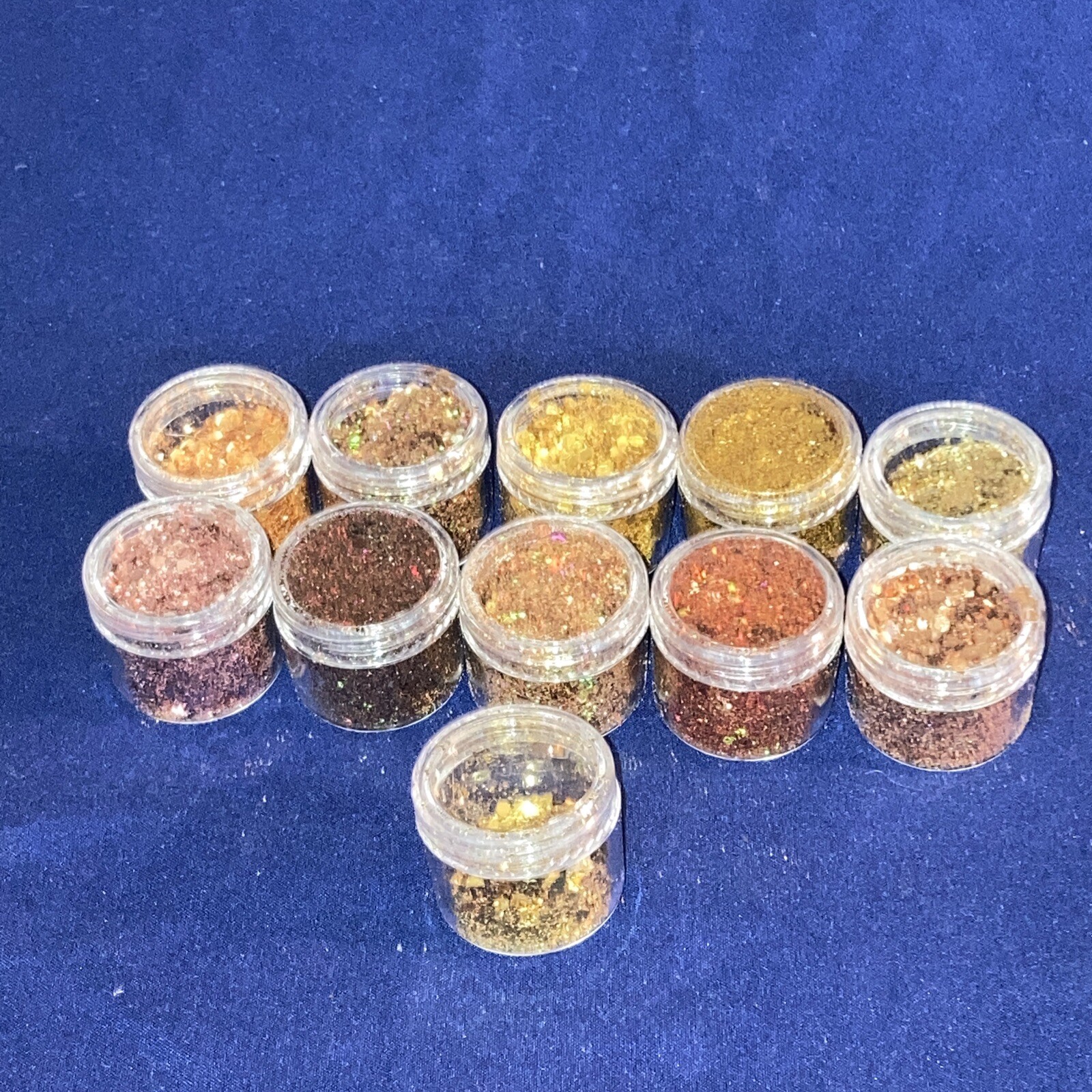 LAZA Art & Nail Glitter, 11 Ultra brilliant Diffrent Colors Art Glitter.