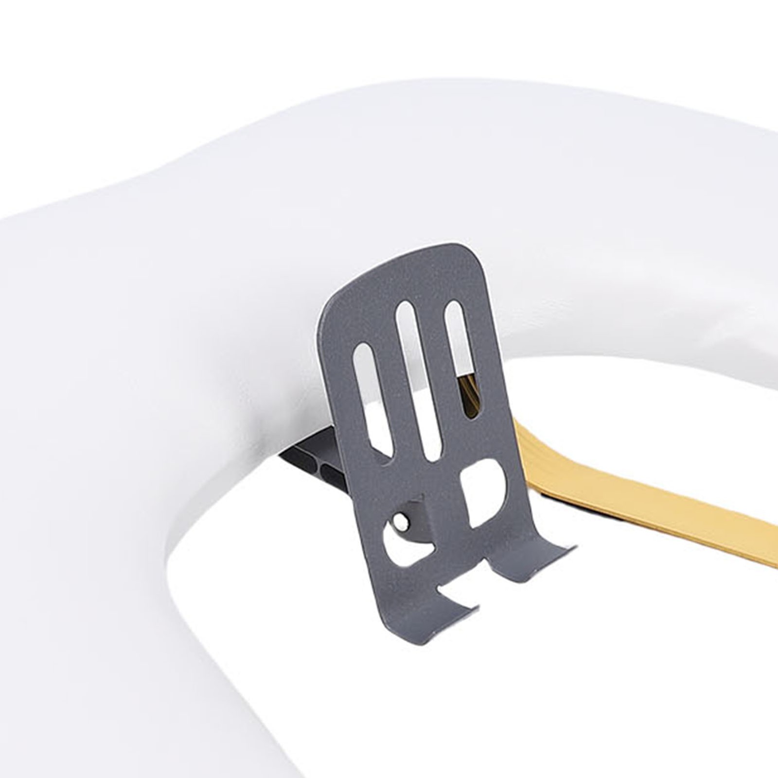 Nail Arm Rest For Nail Tech PU Leather U Shaped Manicure Hand Rest With