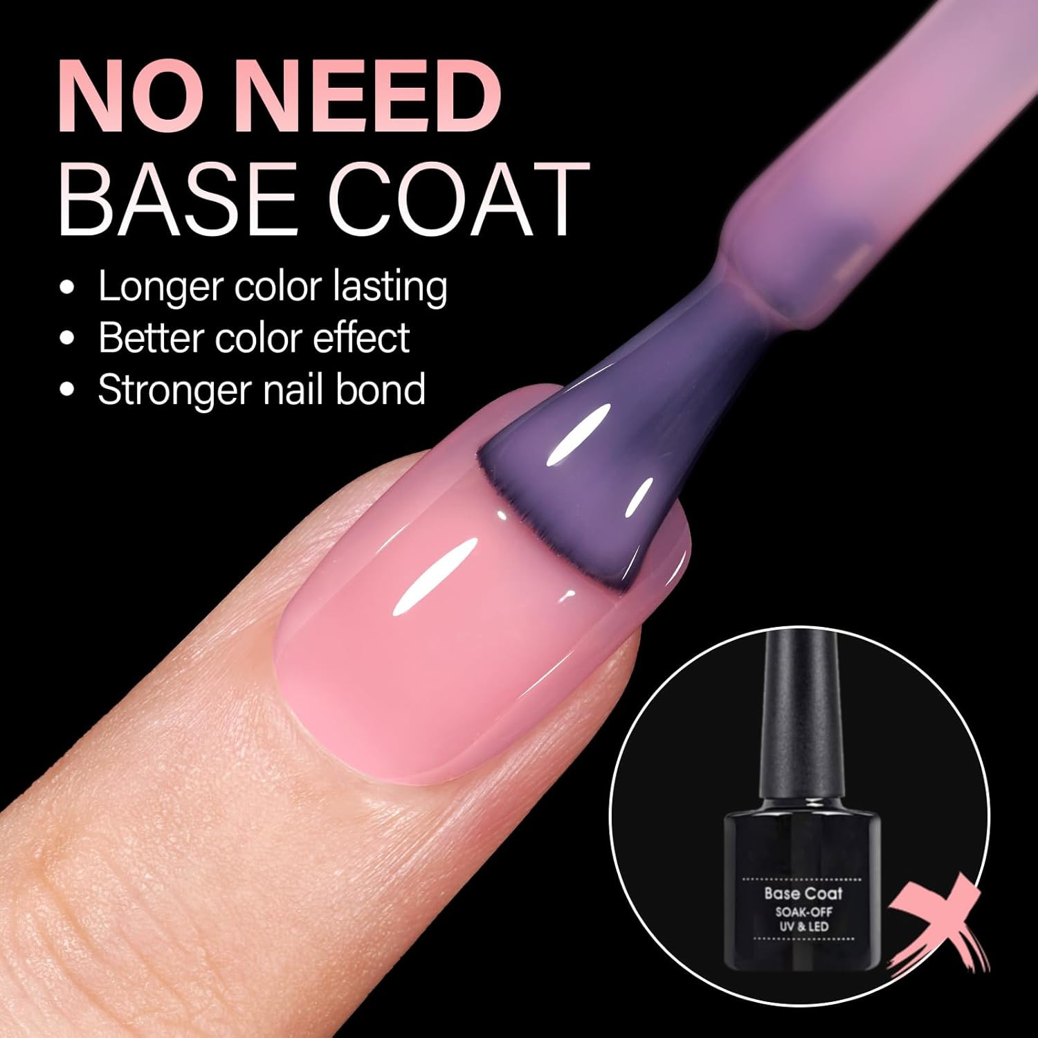 Extra Short Square Nail Tips Full cover Clear Nail Tips Matte | No Need Files Up