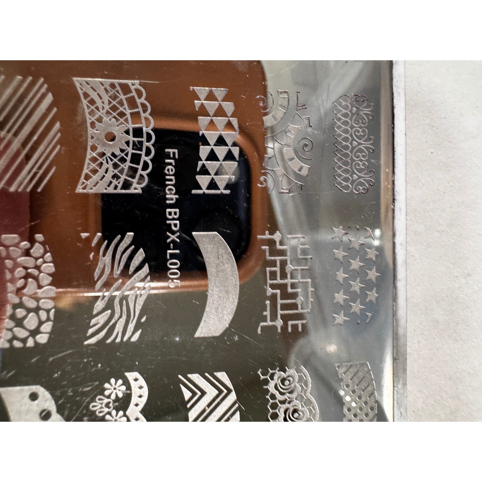 Born Pretty Nail Stamping Plates Set 6pc Silver New Floral Lace Tropical Animal