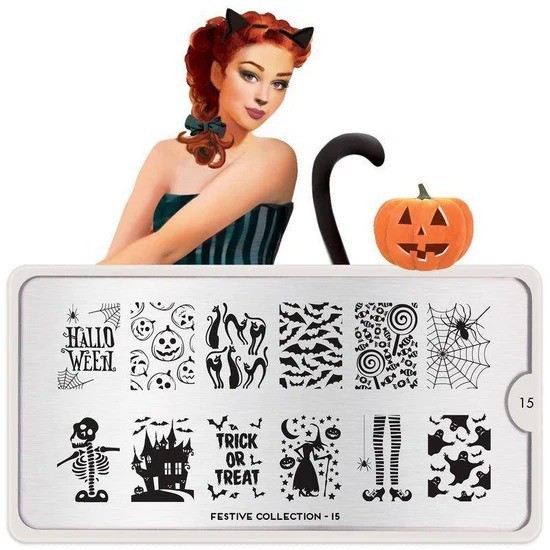 MoYou-London Festive 15 ✦ Nail Stamping Plate