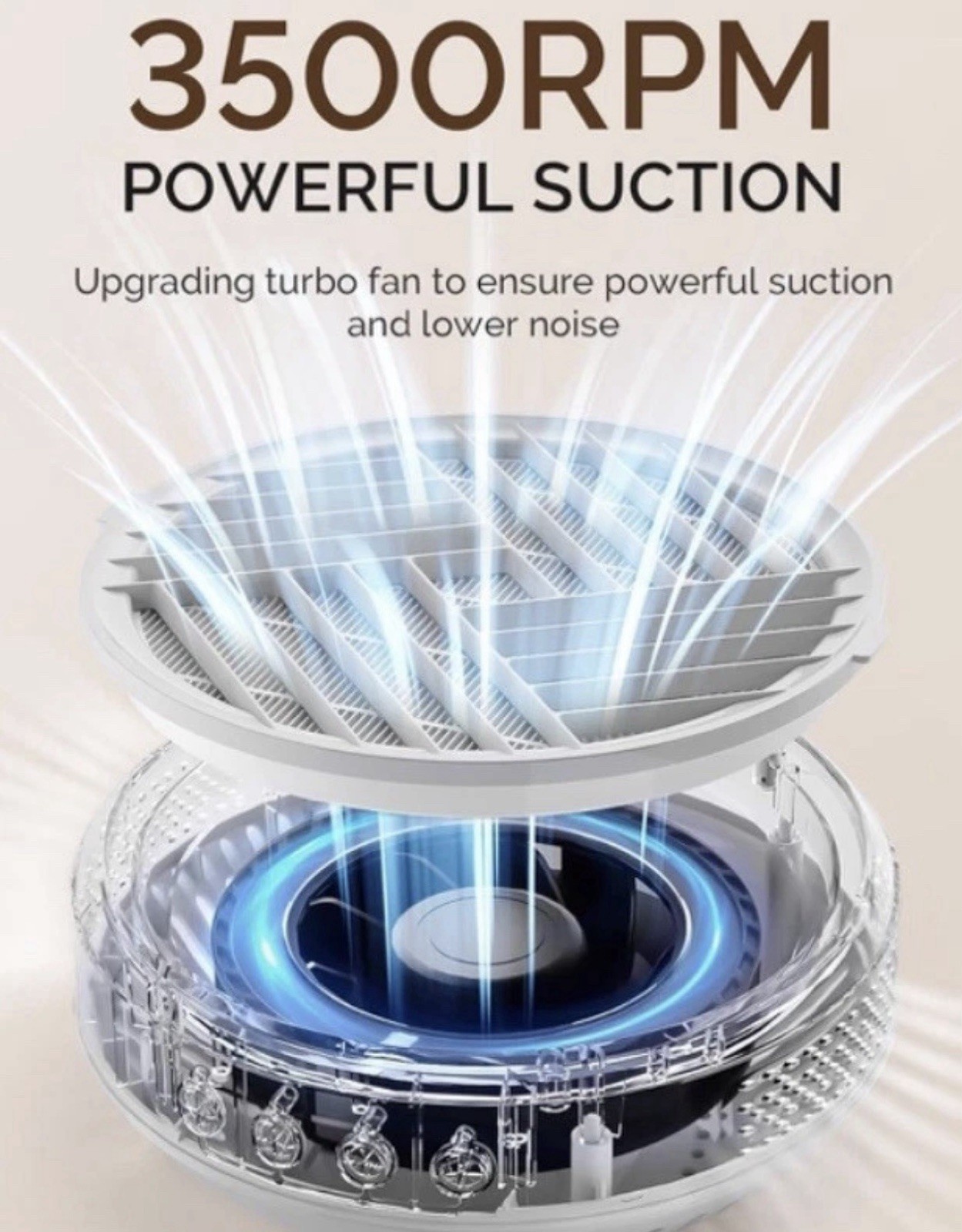 MelodySusie Cordless Nail Dust Collector