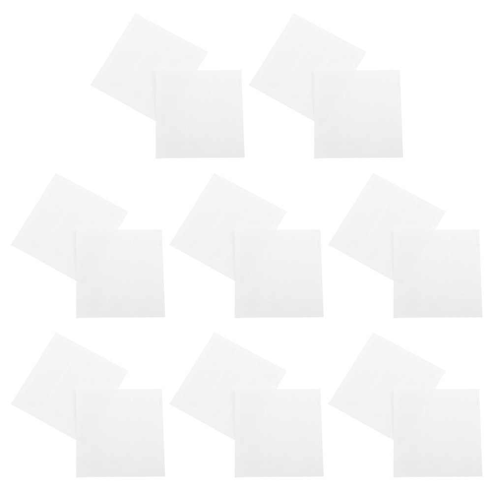 50 Sheets French Manicure Strips Nail Polish Stickers Gel Nail Art Stickers