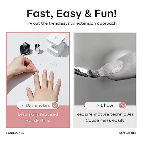 Short Oval Round Nail Tips – 500Pcs Pre-shaped Half B1-Short Round-Half Matte