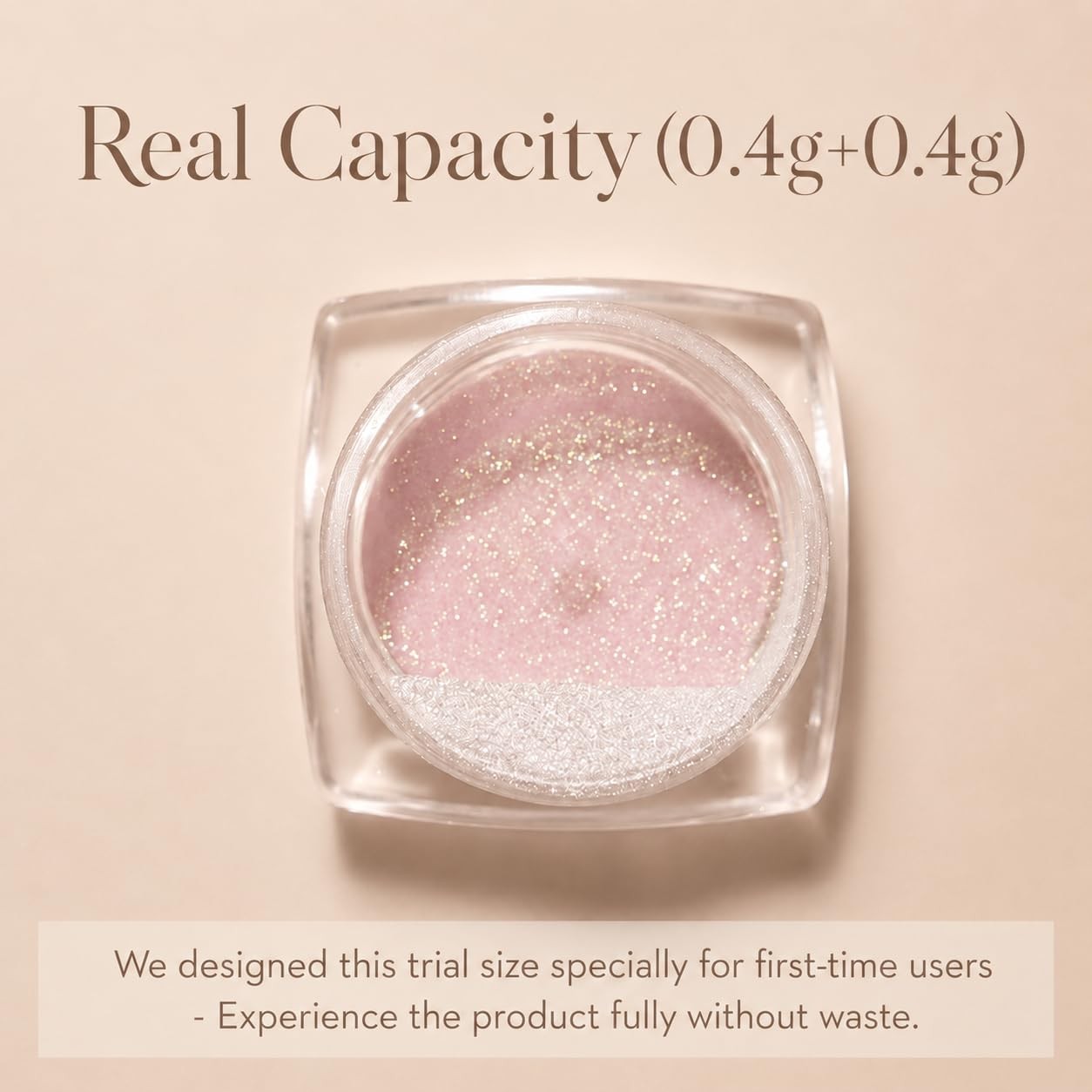 Uellipapy White Pearl Chrome Nail Powder, 2Pcs Pink Aurora and Pearl White Mi…