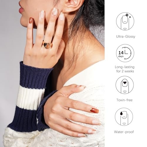 Semi Cured Gel Nail Strips Marble () Gold Glitter Gel Nail Desert Rose