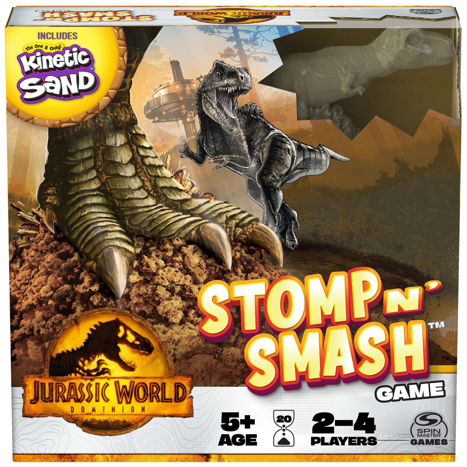 Spin Master Games, Jurassic World Dominion, Stomp N’ One Size, Multicolor