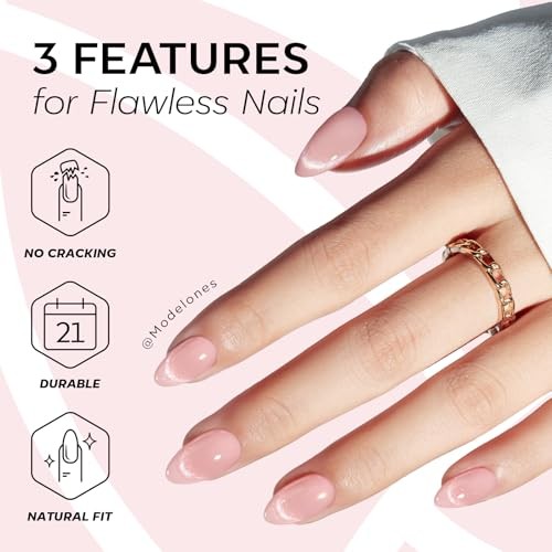 Short Almond Nails – Reusable A2-Pink Cat Eye Press