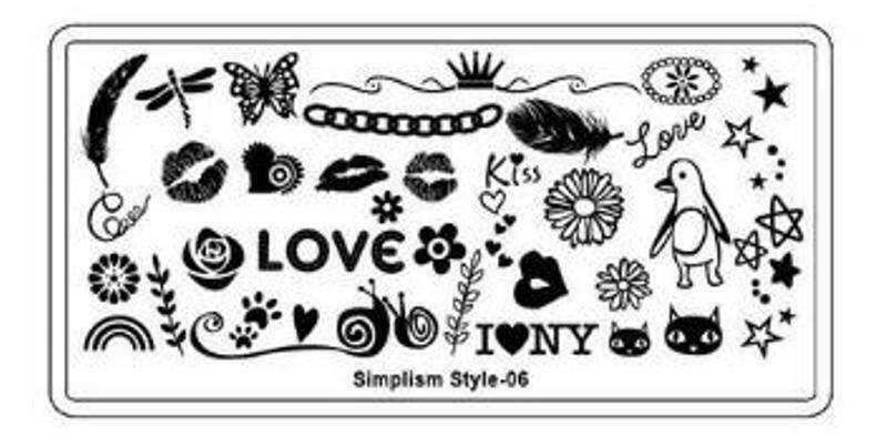 10 NEW Styles DIY Nail Art Image Plates Manicure Stamp Template Stamping Tool