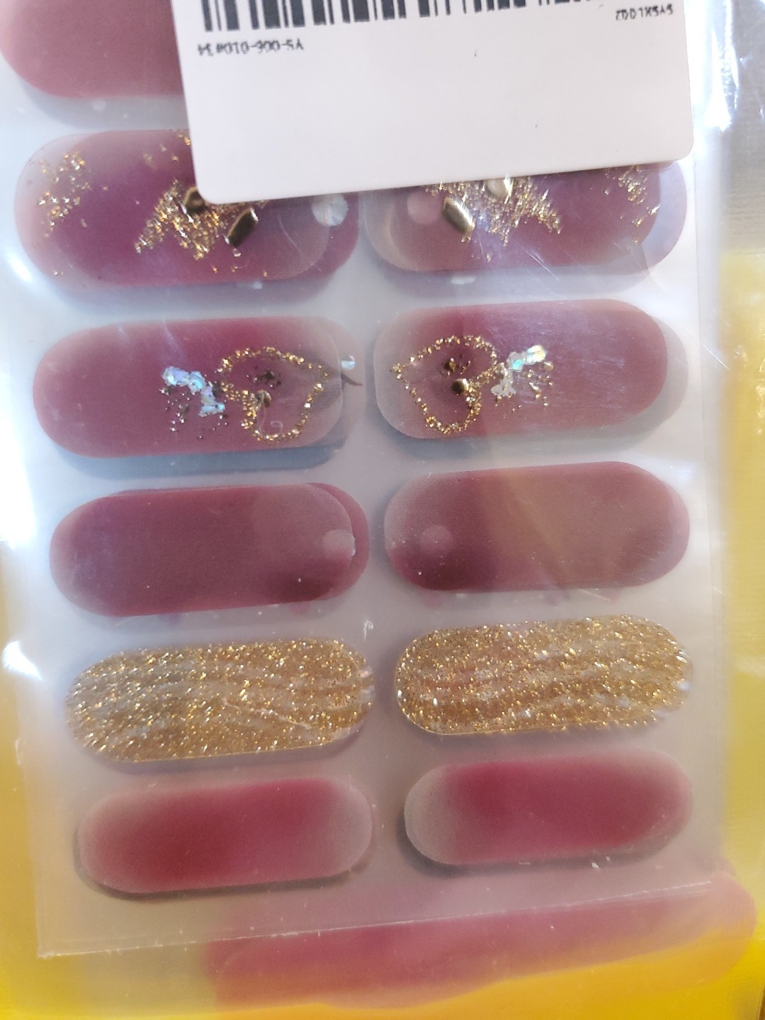 Full Size Finger Nail Wraps Lot Of 50 Sheets Polish Manicure Self Stick Decor 3D