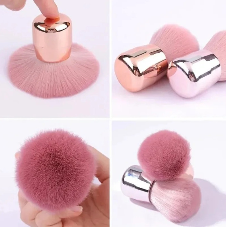 1PC Nail Art Mushroom Brush Gel Dust Cleaner Manicure Makeup Tool