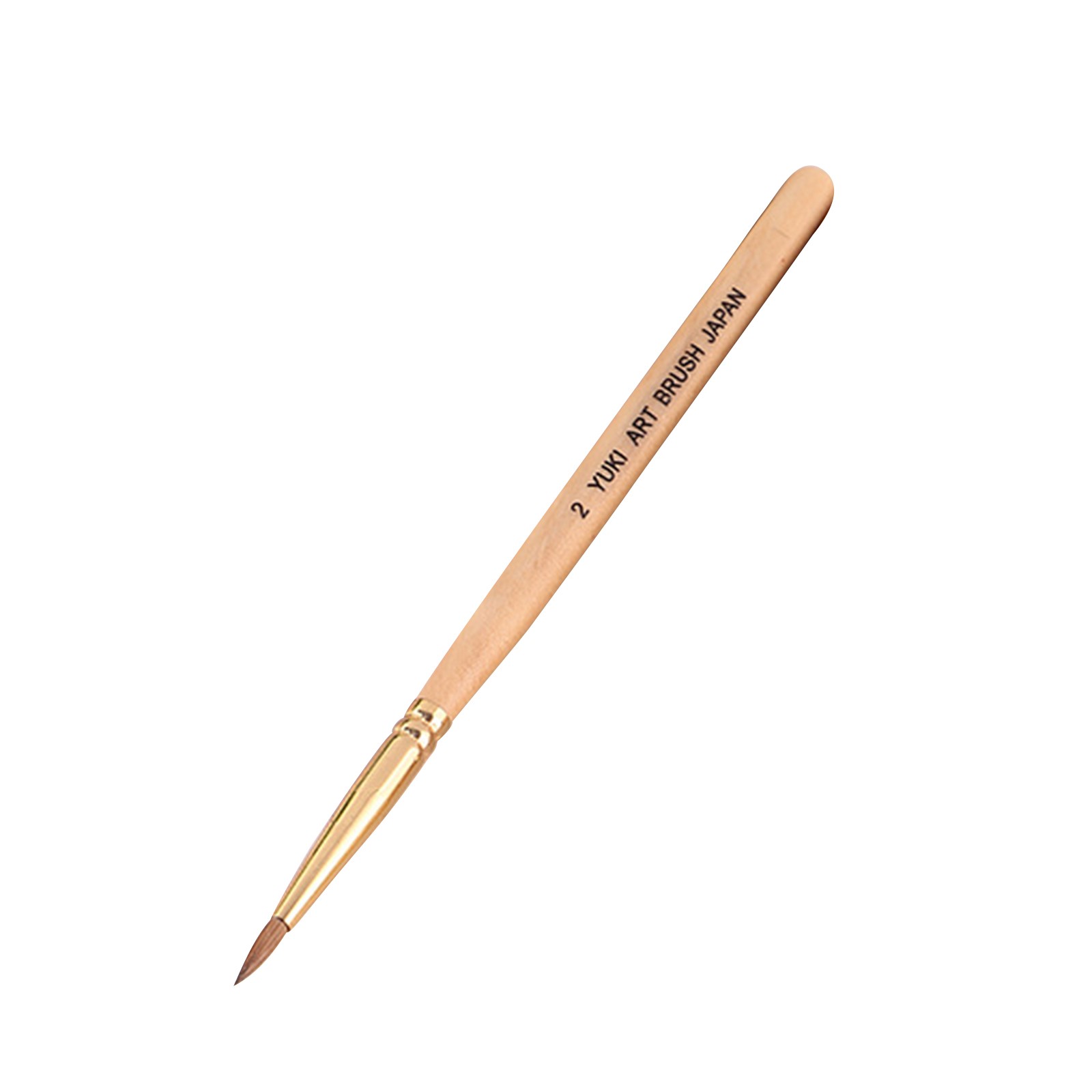 Art Painting Drawing Wooden Handle Round Kolinsky Nail Sable Hair Brush Tool F