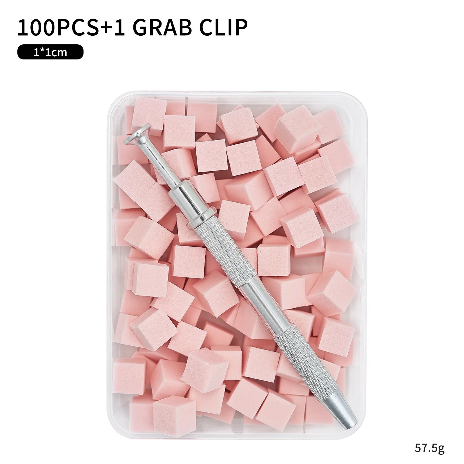 25/50/100Pcs Square Nail Art Sponge Set Gradient Nail Brushes Gel Polish Design