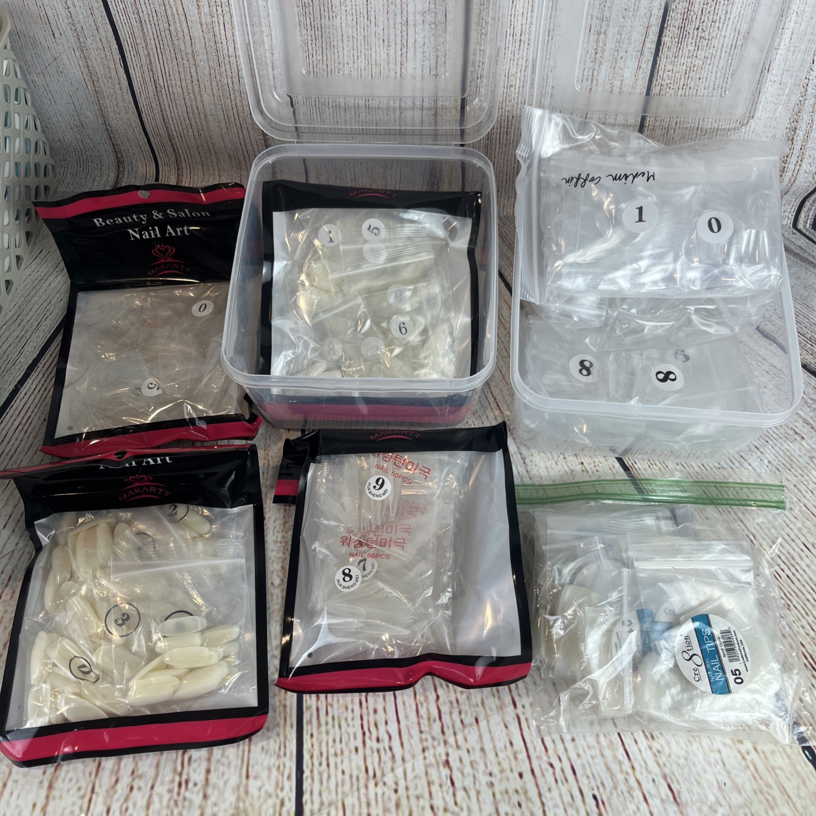 False Nail Tech Supplies Salon Liquidation Lot Technician File Buff Tool 10lb