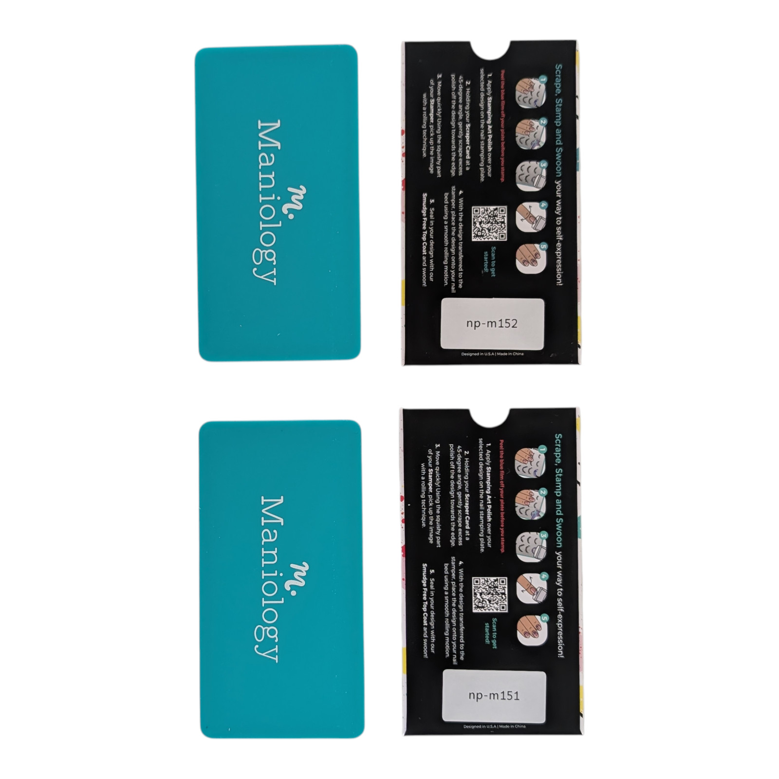 Maniology Nail Stamping Bewitched Plates – Potions m151 and Wizards Welcome m152