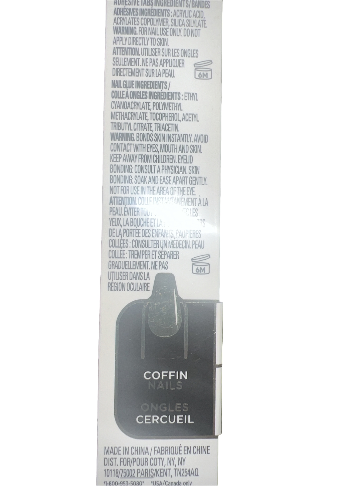 Sally Hansen Perfect Manicure Salon Effect, Meet Me in the Metal-24 Coffin Nails