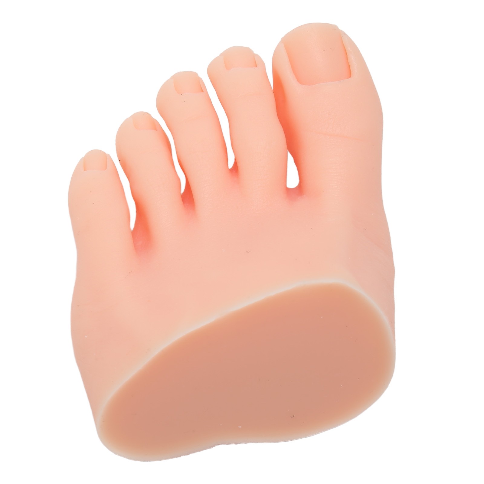 Nails Art Training Display Fake Half Foot Model Light Skin Color Tattoo Practice