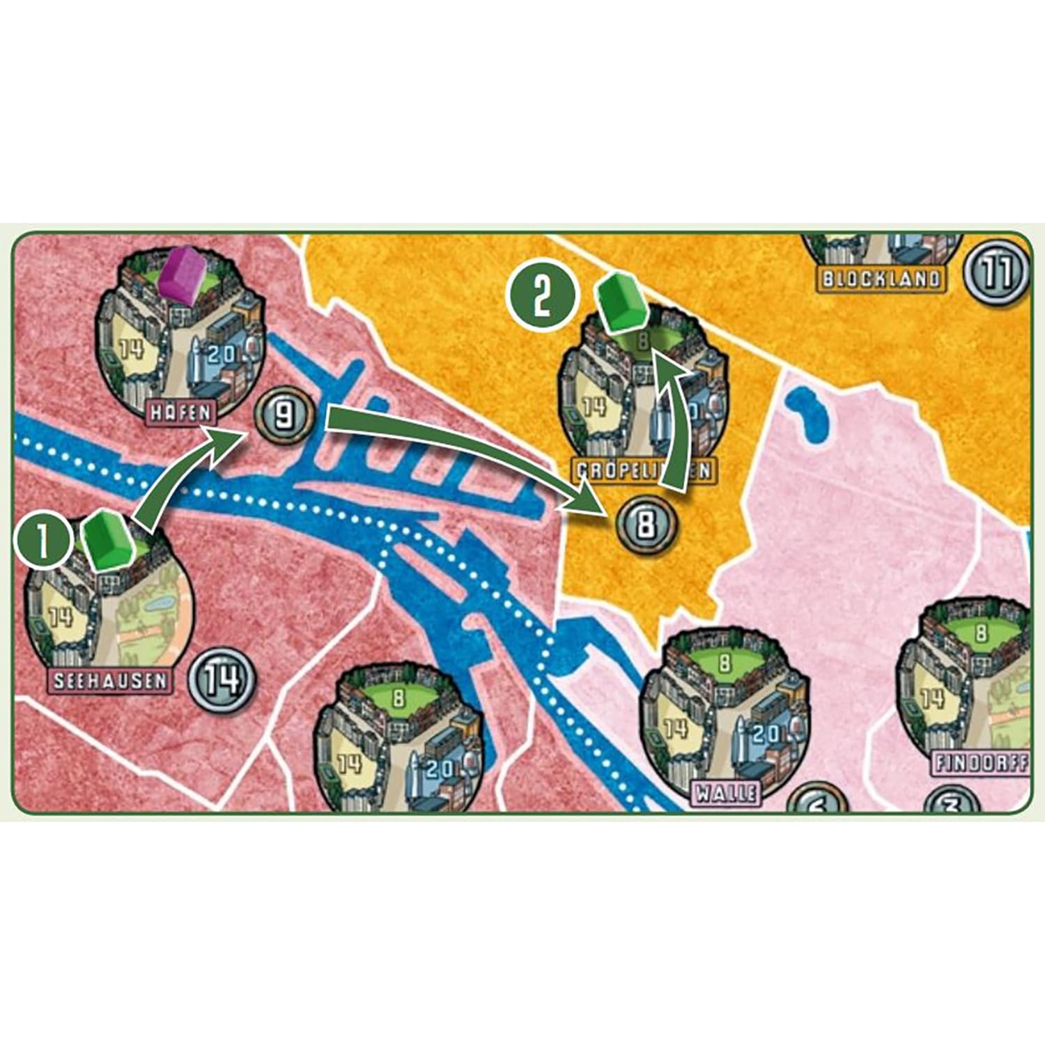 Rio Grande Games Power Grid Board Game: 42.75 cubic inches, Multicolor