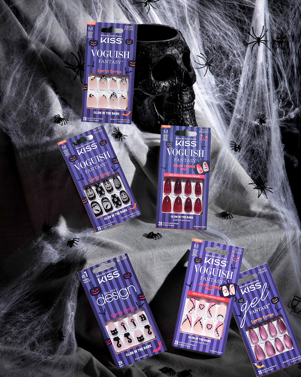 KISS NAILS – Halloween Collection – save on shipping with a bundle!