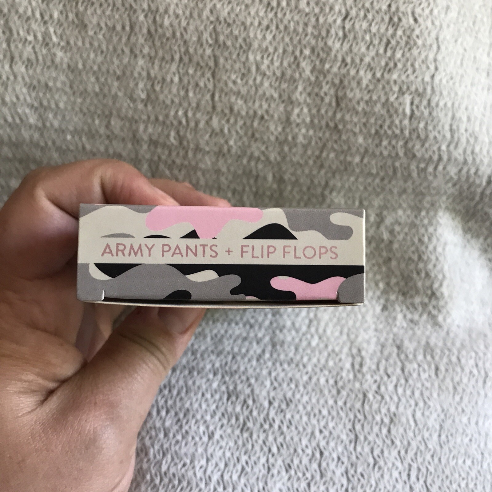 Pink, Green, Black & White Army Print, Medium, Squoval, Shiny, Press On Nails