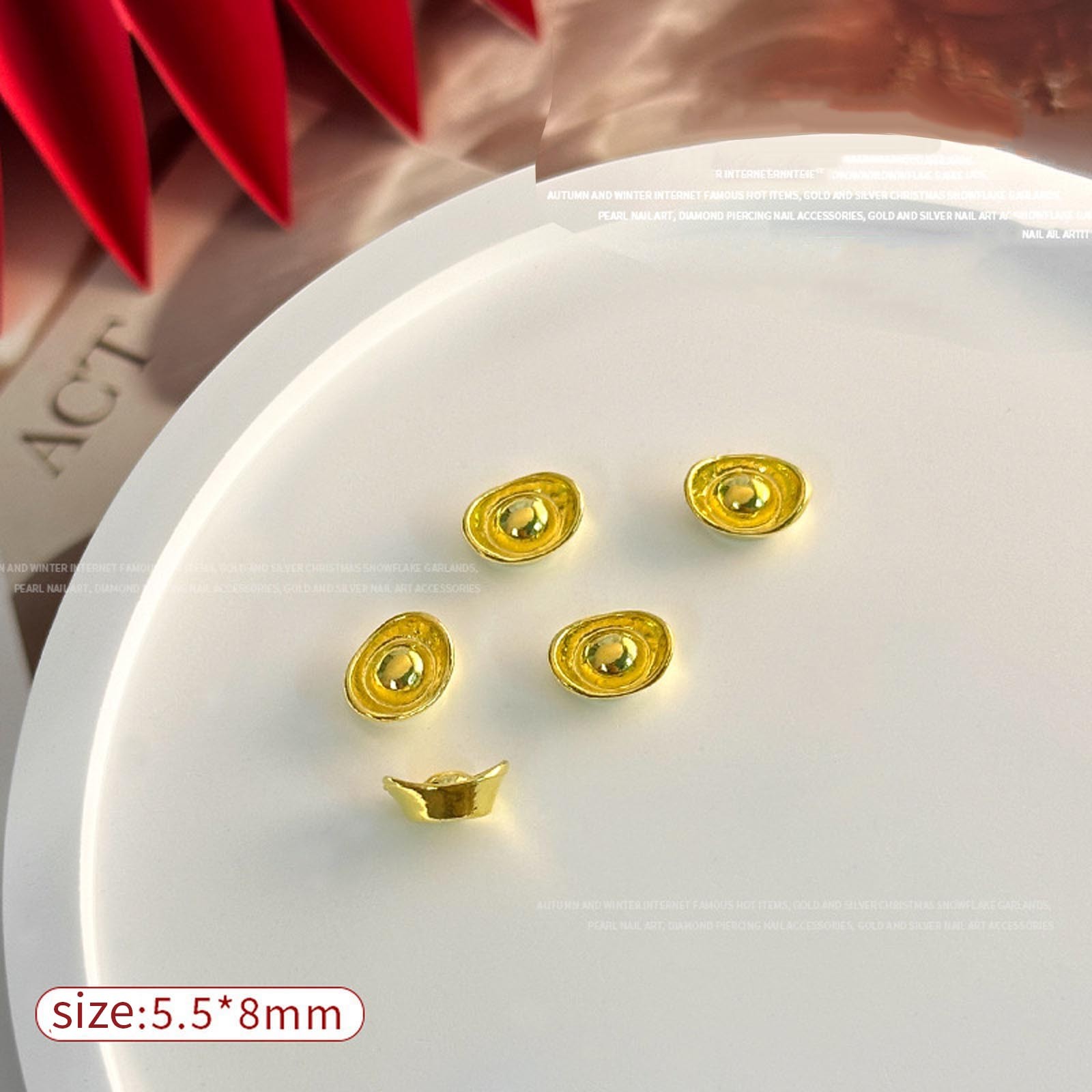 Women Girls Nails Decorations Nails Rhinestones 10 Pcs Trendy Nails Art Luxury