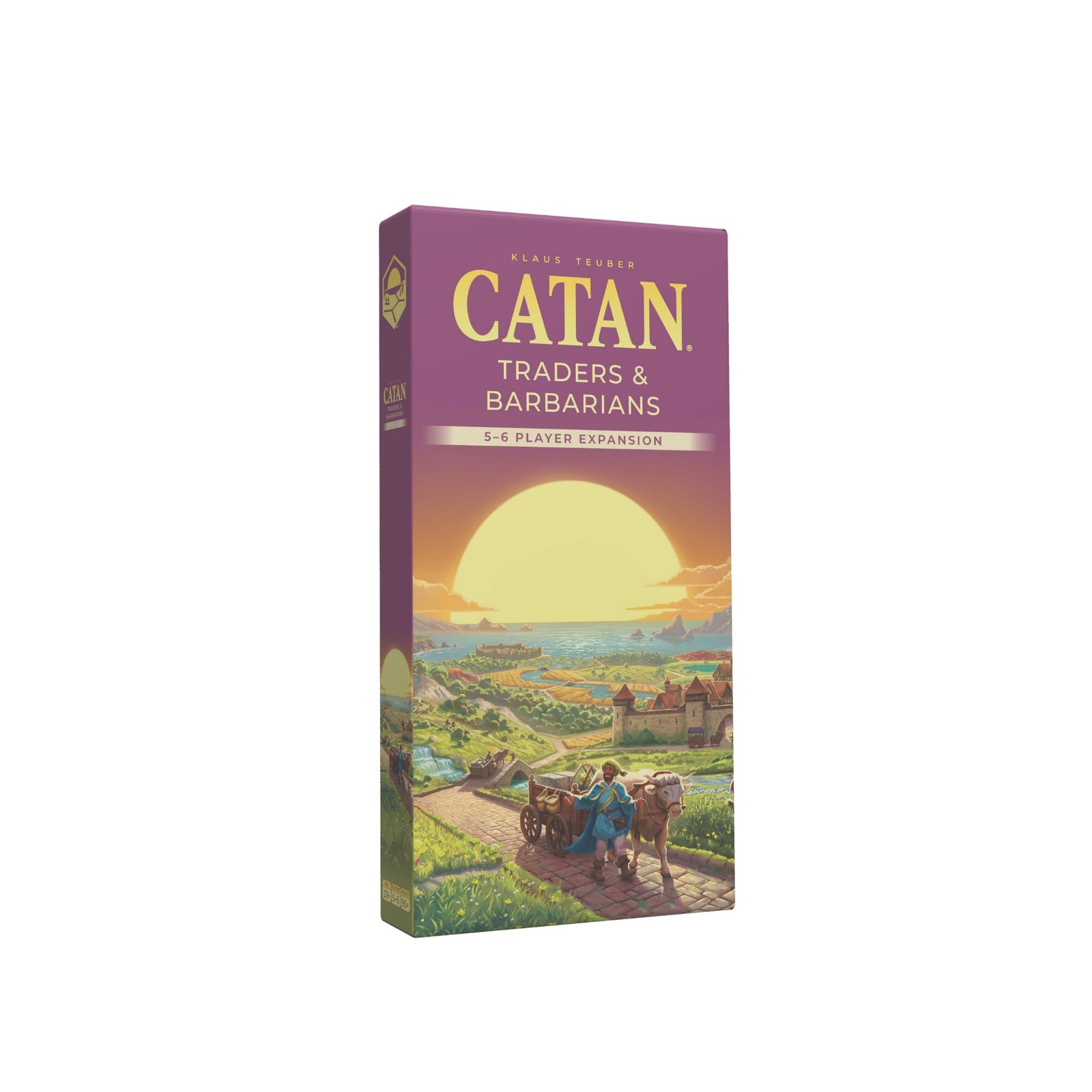 CATAN Traders & Barbarians 5-6 Player 5.8 x 1.69 x 11.69 inches, Multicolor