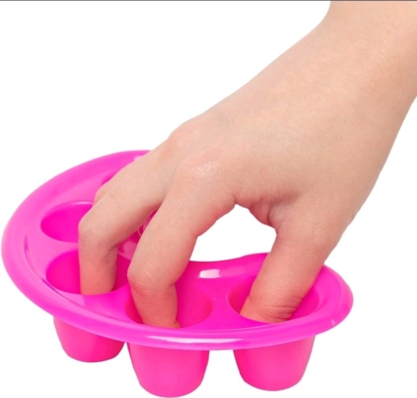 2 Pcs Nail Soaking Hand Bowl Manicure Soak Off Finger Bowl Separate Nail Gel Re