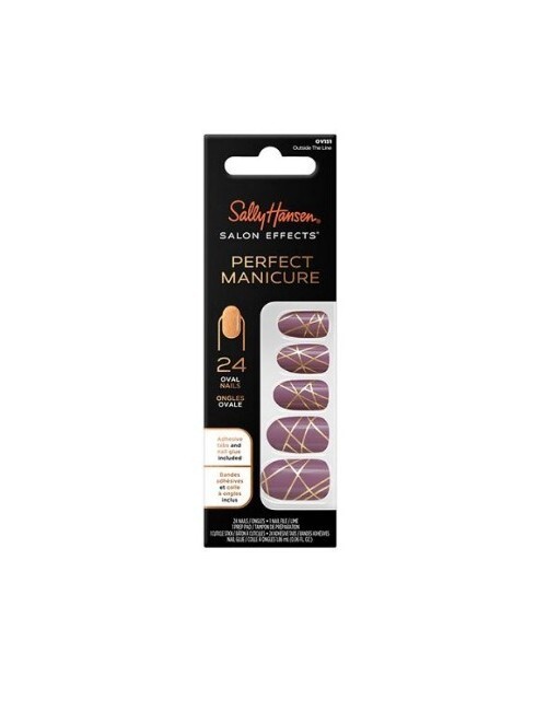 Sally Hansen Salon Effects Perfect Manicure- 24 Oval Nails