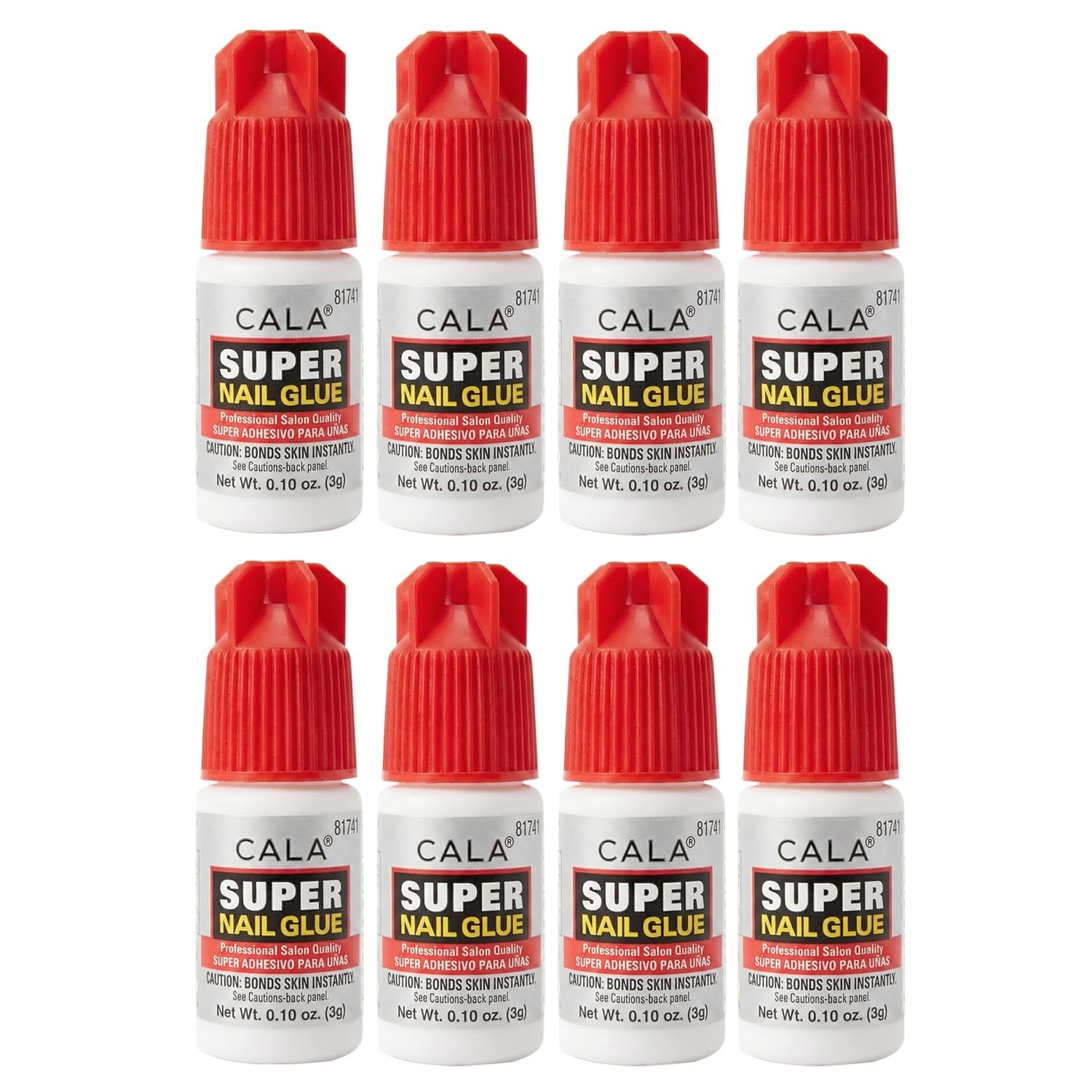 CALA Super Nail Glue – Professional Quick Dry Nail Glue Adhesive for False