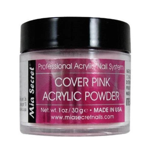 Mia Secret Cover Pink Acrylic Powder 1 , 2 , 4 , 8 oz – CHOOSE YOUR SIZE