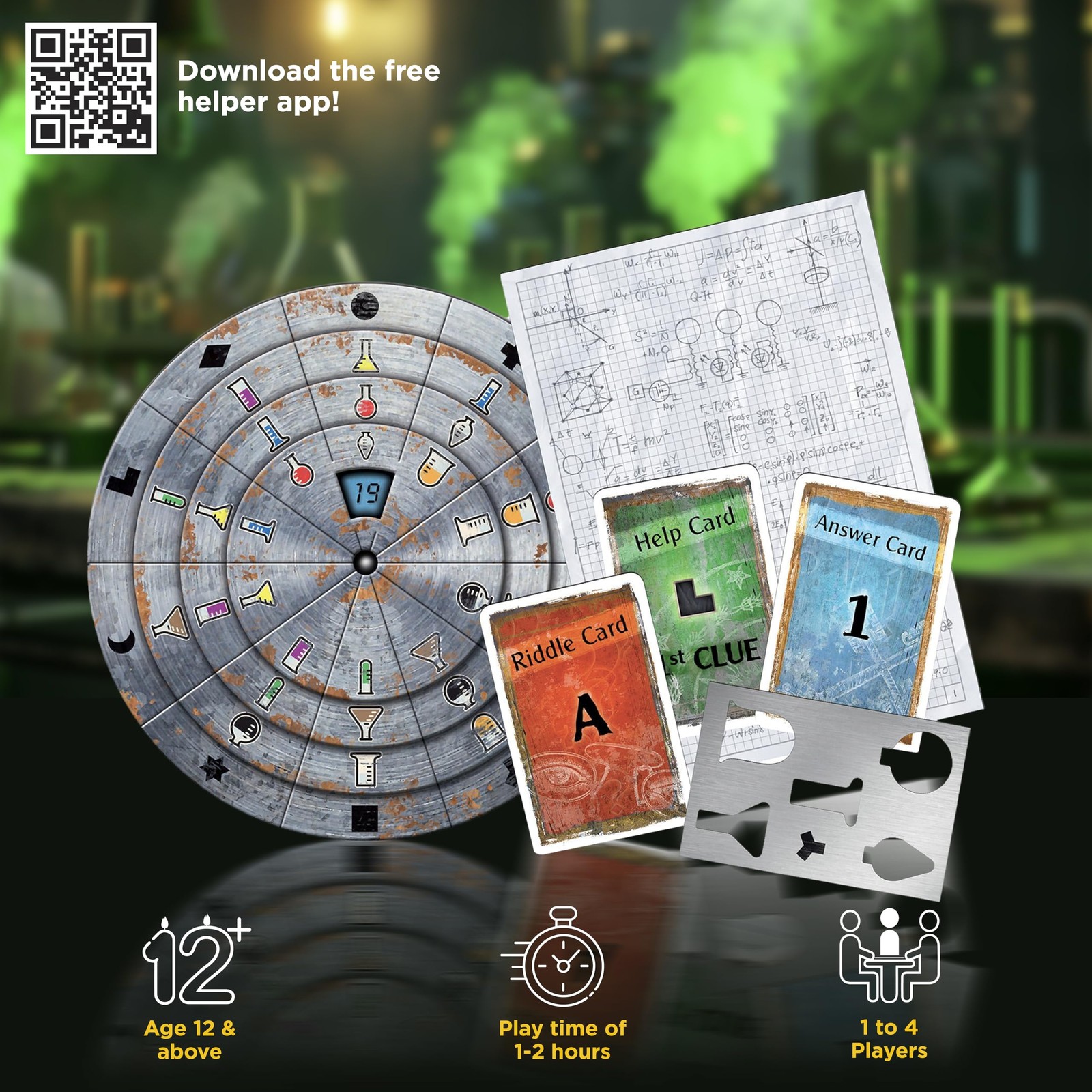Exit: The Secret Lab | Game – A Kosmos Lab, Multi-colored