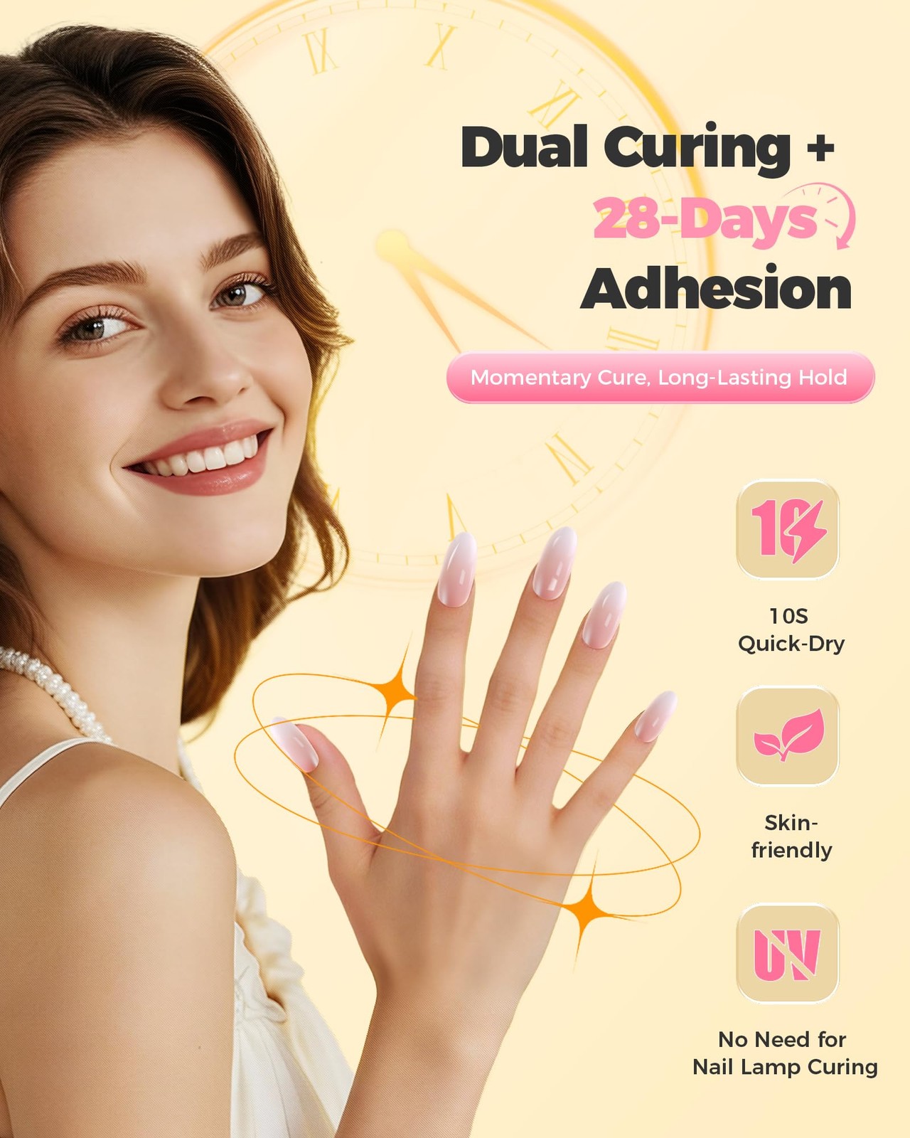 Super Strong Brush On Nail Glue,【Advanced Resin Formula with Deep Micro-Ancho…