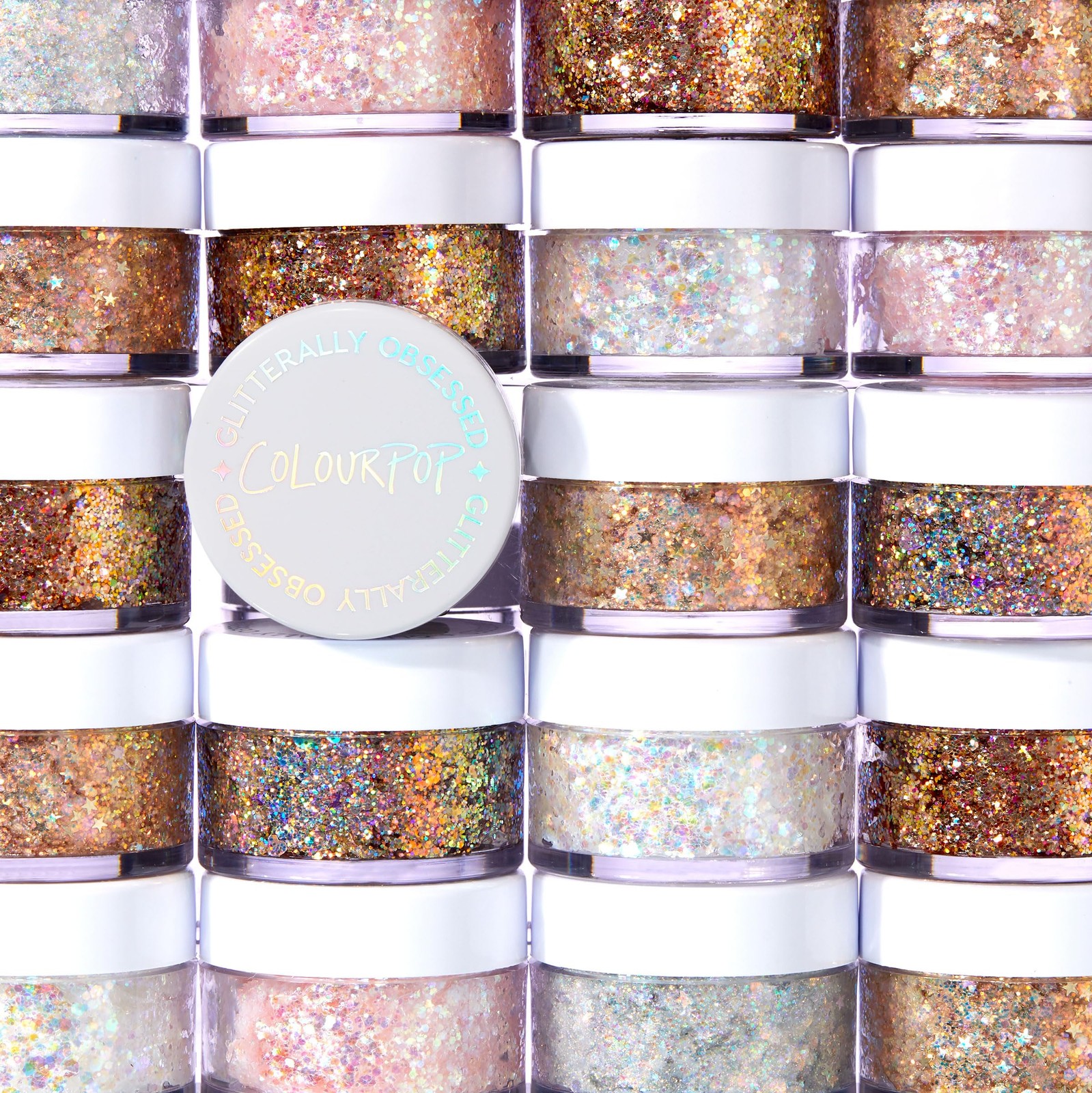 Glitterally Obsessed Body Glitter – Multi-Colored Glitter Makeup Made with an…