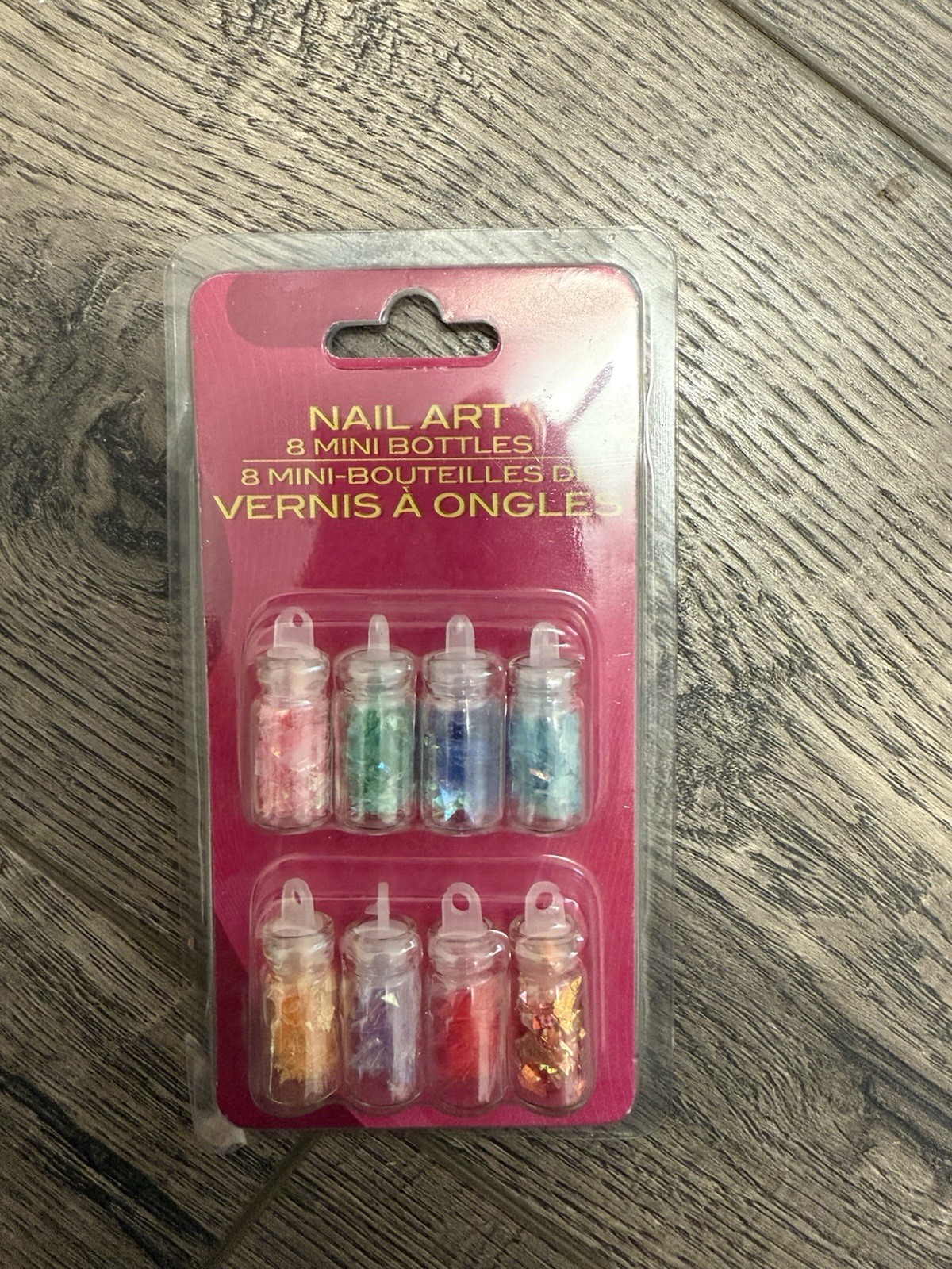 New Donna Michelle Salon Basics Nail Art 8 Mini Bottles